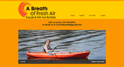 Desktop Screenshot of abreathoffreshair.ca