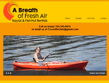 Tablet Screenshot of abreathoffreshair.ca